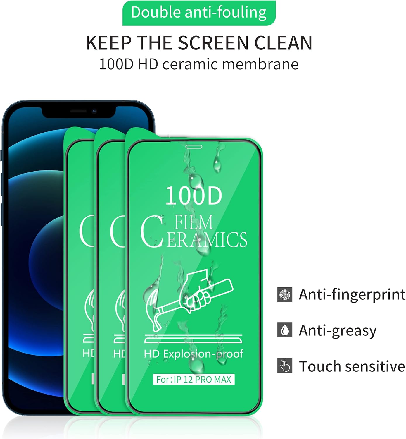 Ceramic Film Screen Protector Explosion Proof Shatter Clear Gloss Film Ceramic Film Screen Protector Explosion Proof Shatter Clear Gloss Film